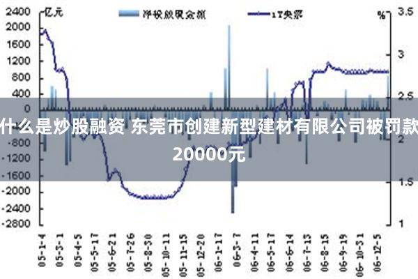 什么是炒股融资 东莞市创建新型建材有限公司被罚款20000元