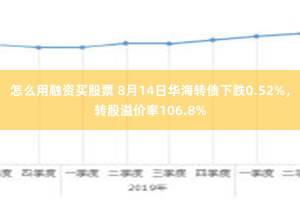 怎么用融资买股票 8月14日华海转债下跌0.52%，转股溢价率106.8%