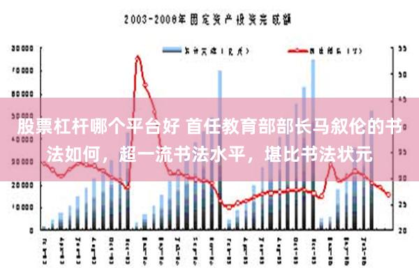 股票杠杆哪个平台好 首任教育部部长马叙伦的书法如何，超一流书法水平，堪比书法状元