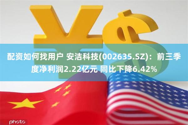 配资如何找用户 安洁科技(002635.SZ)：前三季度净利润2.22亿元 同比下降6.42%